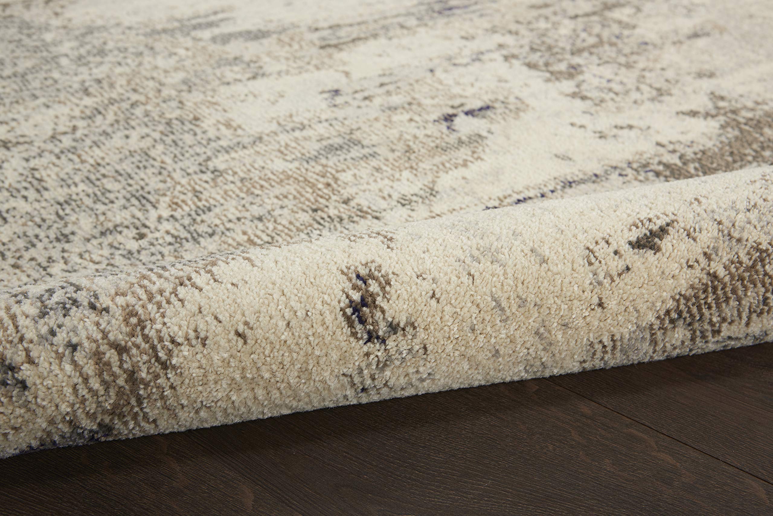 Nourison Celestial Modern Abstract Ivory/Grey 2'2