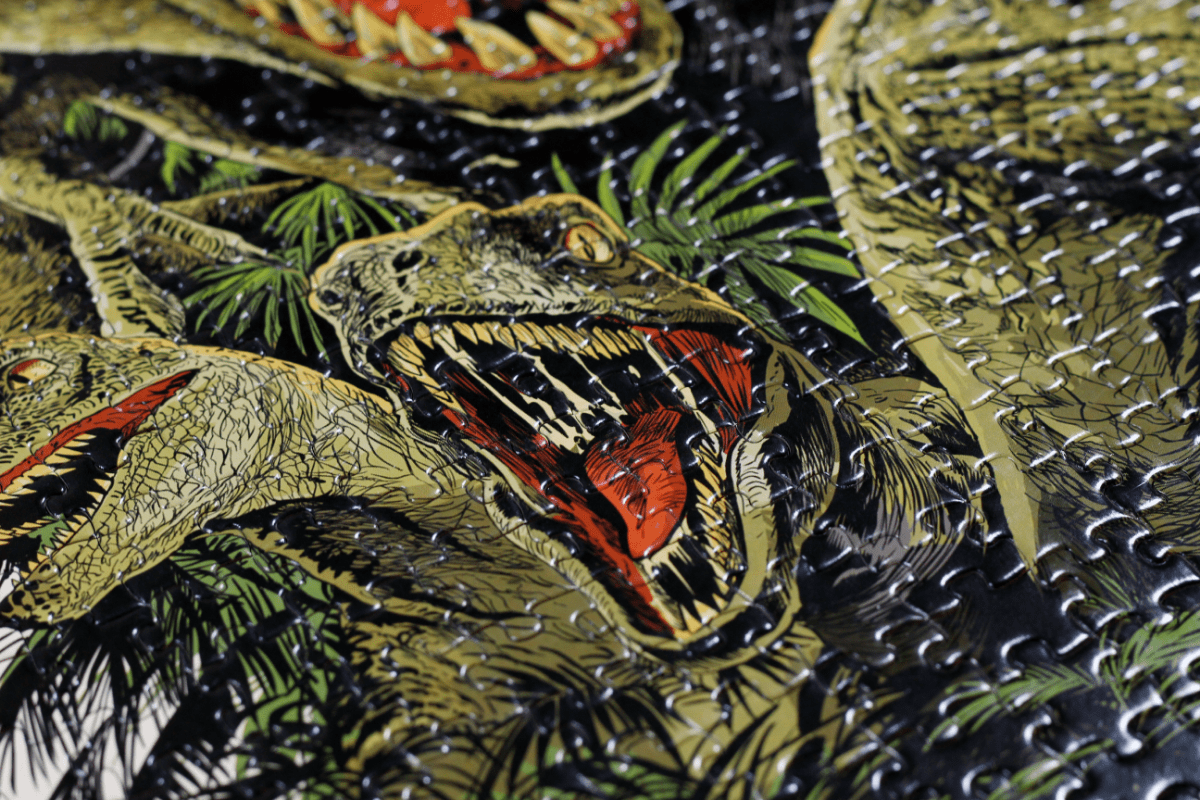 Jurassic Park 1000 Piece Jigsaw Puzzle (2nd Edition) - Dinosaur Themed Challenging Puzzle for Adults & Teens - Perfect for Family Game Night & Home Decor