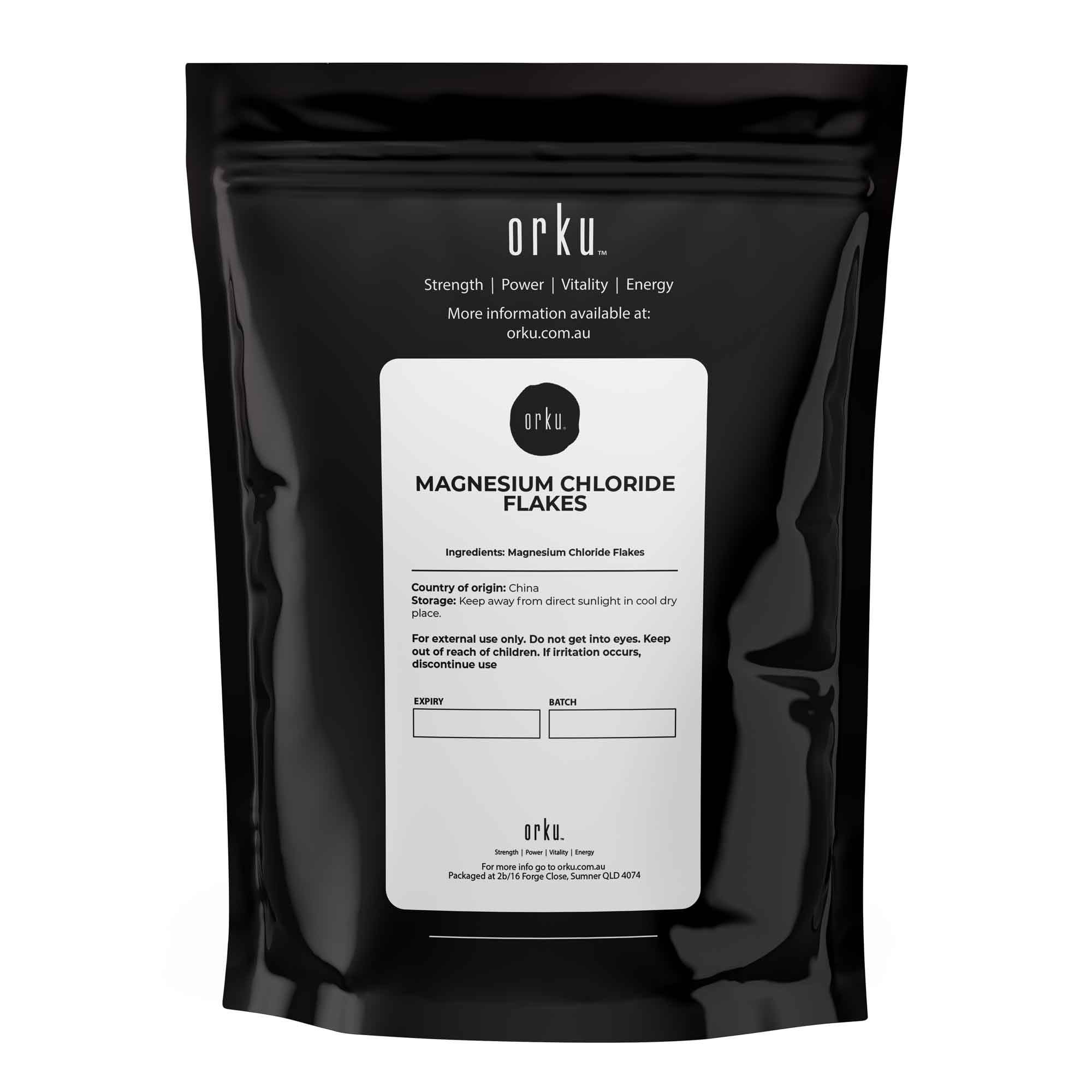 2Kg Pure Food Grade Magnesium Chloride Flakes Hexahydrate - Premium Dead Sea Bath Salt for Relaxation, Detox & Skin Care | Ideal for Foot Soaks, Epsom Salt Baths & Spa Treatments
