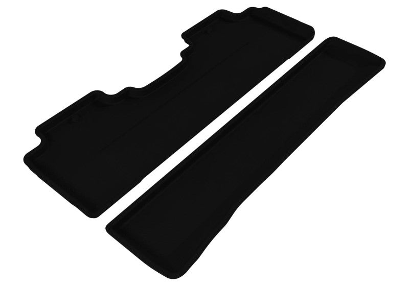 3D MAXpider Kagu Custom Fit Floor Mats for 2006-2014 Honda Ridgeline (2nd Row) - Premium All-Weather Protection, Black - Perfect for Off-Roading, Camping & Family Adventures