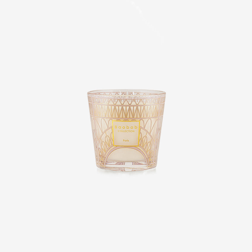 My First Baobab Paris Scented Candle by Baobab Collection - Luxury Home Fragrance for Relaxation & Romantic Ambiance