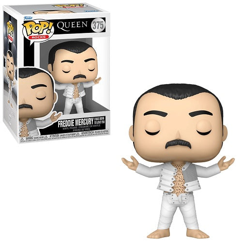 Funko Pop Rocks Queen Freddie Mercury (I Was Born To Love You) Vinyl Figure - Collectible Music Pop Culture Gift for Fans, Home & Office Decor