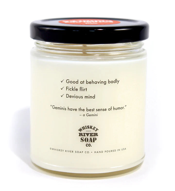 Gemini Zodiac Sign Scented Candle - Natural Soy Wax for Meditation, Relaxation & Birthday Gifts - Perfect for Astrology Lovers, Home Decor & Spiritual Rituals