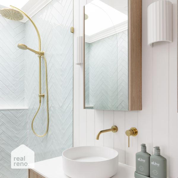 ADP Clifton Vanity - Modern Bathroom Vanity Set with Sink & Mirror, White Finish - Perfect for Small Bathrooms, Powder Rooms & Home Renovations