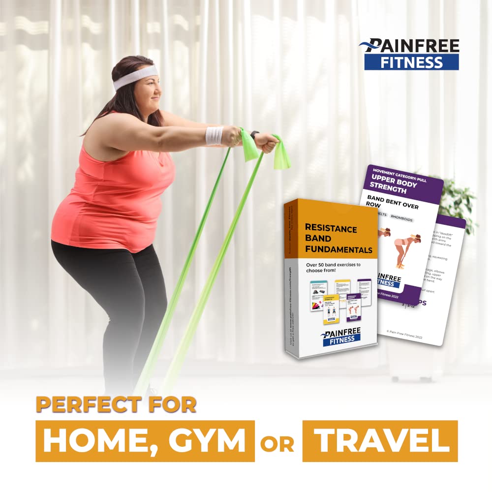 Exercise Flash Cards for Home Workouts - 50 Card Fitness Deck for Women & Men - Perfect for Yoga, HIIT & Strength Training at Home or Gym