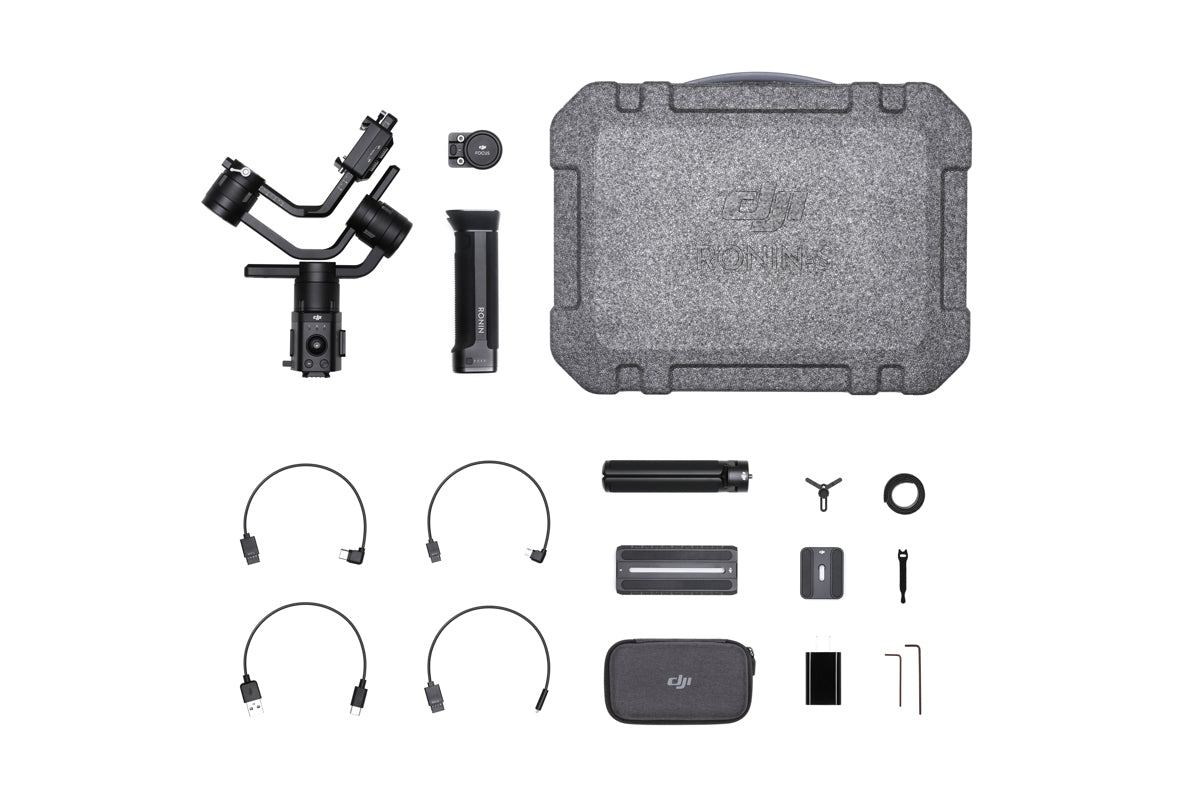Refurbished DJI Ronin S 3-Axis Handheld Gimbal Stabilizer for DSLR & Mirrorless Cameras - Perfect for Vlogging, Filmmaking & Travel Videography