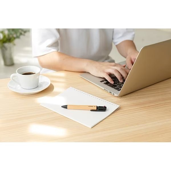 Legno 2+1 Multifunctional Pen with Ballpoint, Pencil & Stylus - Premium Wooden Writing Instrument for Office, School & Note Taking - Perfect Gift for Professionals & Students