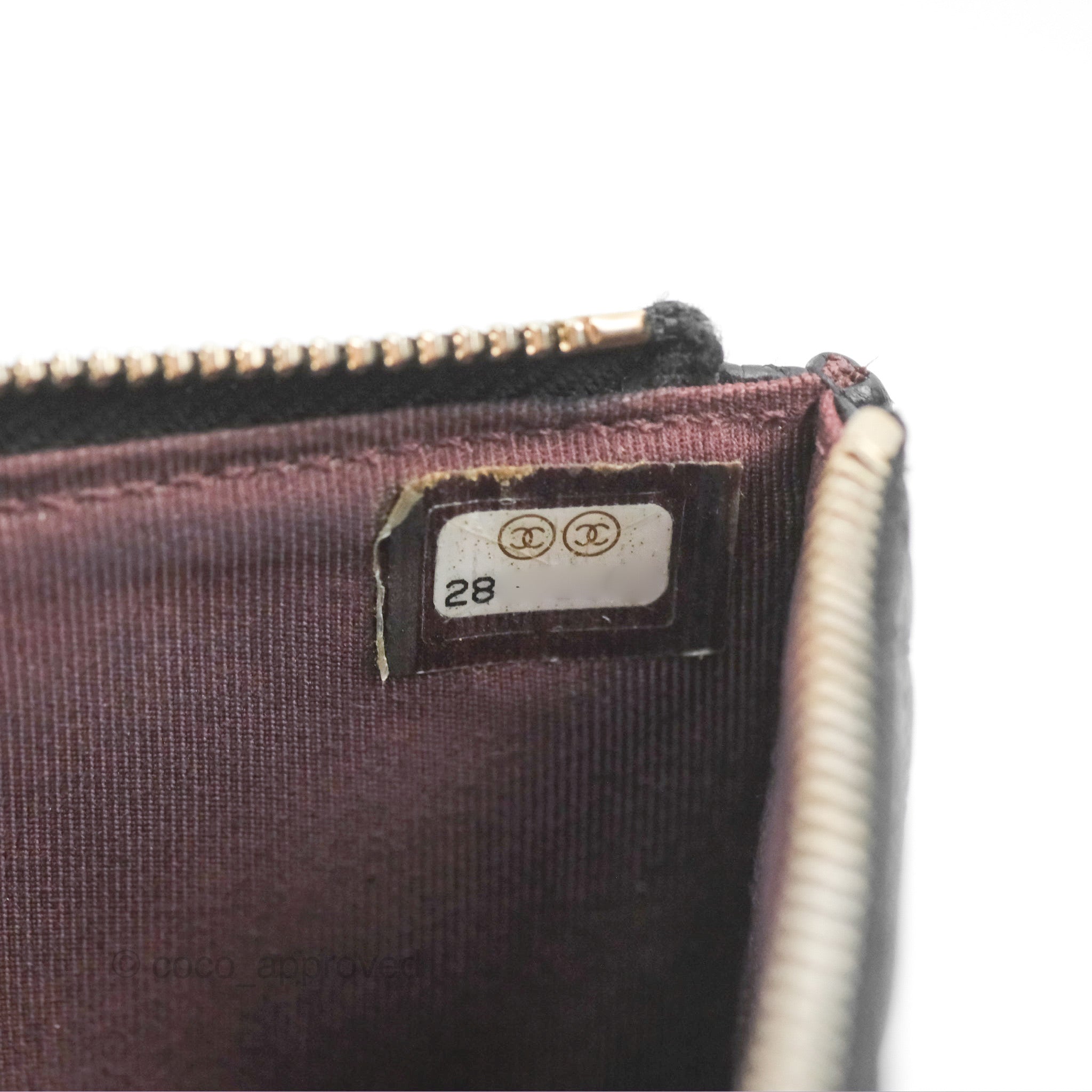 Chanel Classic Long Wallet Pouch Black Caviar Leather - Luxury Designer Wristlet Clutch for Women | Perfect for Evening Events, Parties & Daily Use