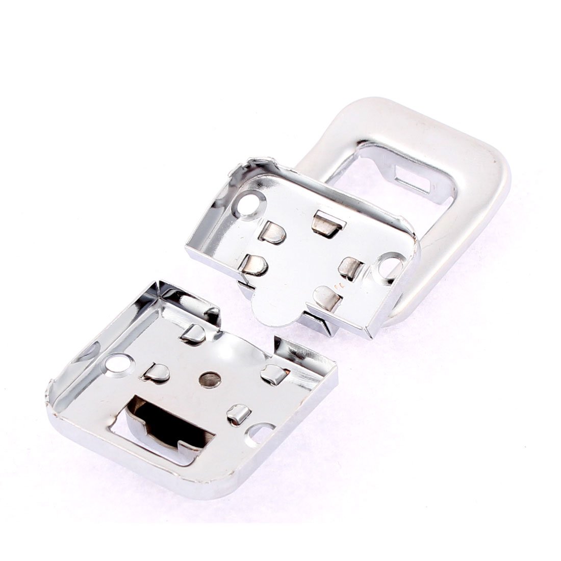 IIVVERR 2-Pack Silver Toggle Latches for Suitcases, Toolboxes & Trunks - Heavy Duty Metal Latch Catch for Secure Closure - Perfect for Luggage Repair, DIY Projects & Storage Solutions