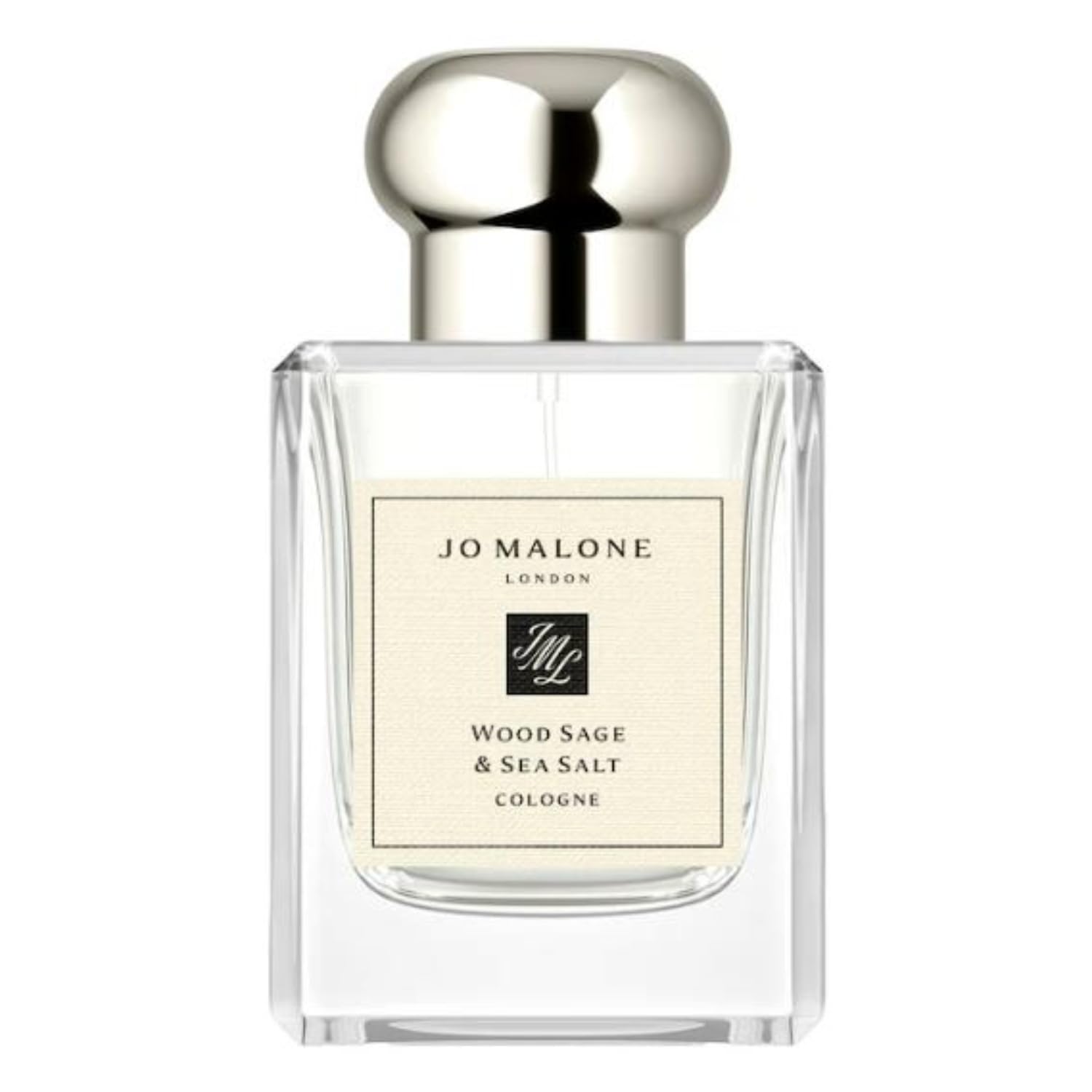 Jo Malone London Wood Sage & Sea Salt Cologne for Women & Men - 1.7 oz / 50mL Luxury Perfume Spray | Fresh, Woody, Aromatic Scent | Perfect for Daily Wear, Office & Special Occasions