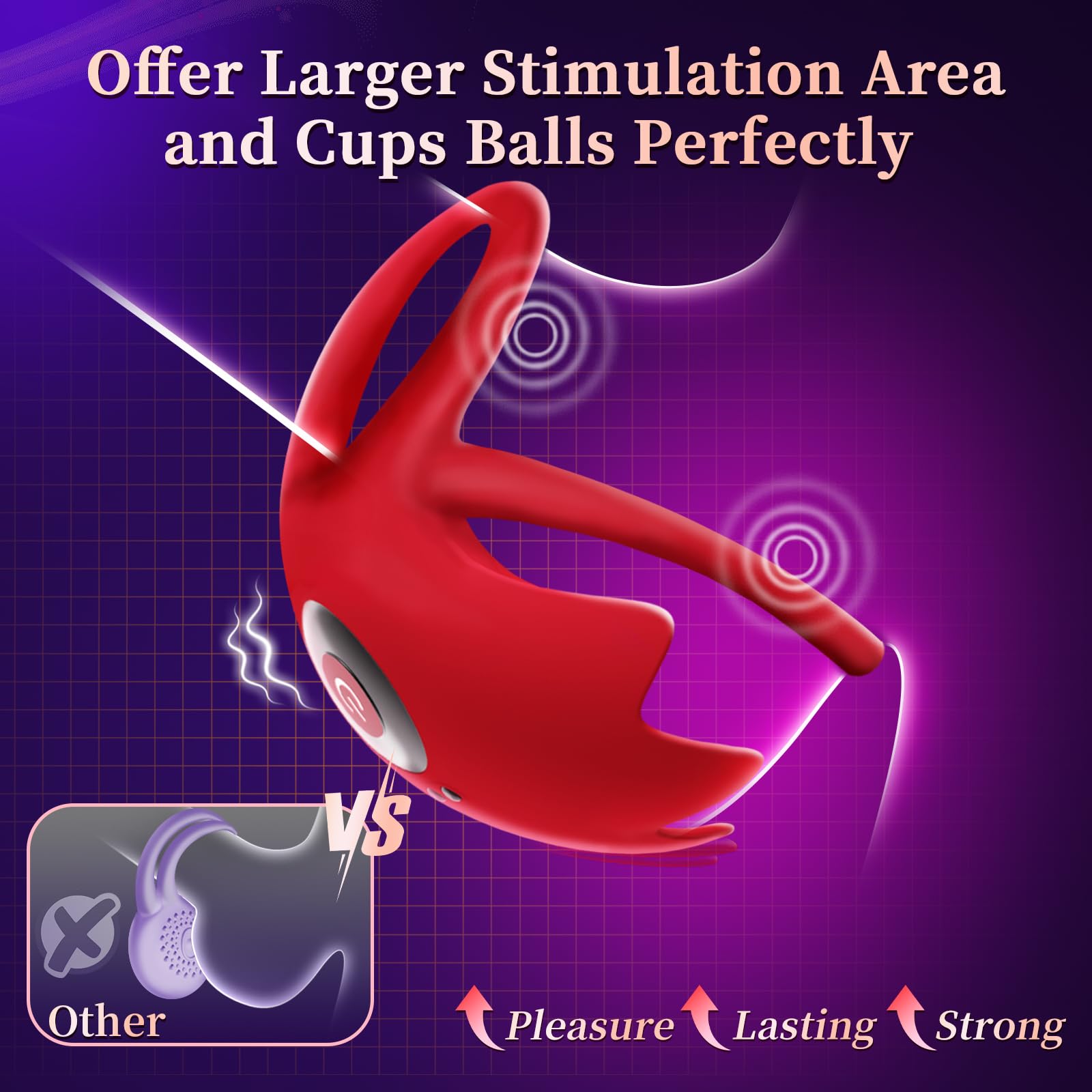 **APP Controlled Vibrating Cock Ring for Men - Silicone Penis Ring with Rose Clitoral Stimulator, Multi-Speed Couples Sex Toy for Enhanced Pleasure - Perfect for Couples Play & Spicing Up Intimacy**