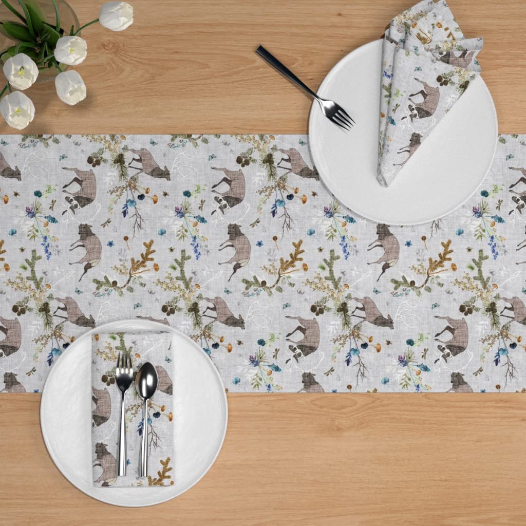 Custom Cotton Sateen Table Runner 108