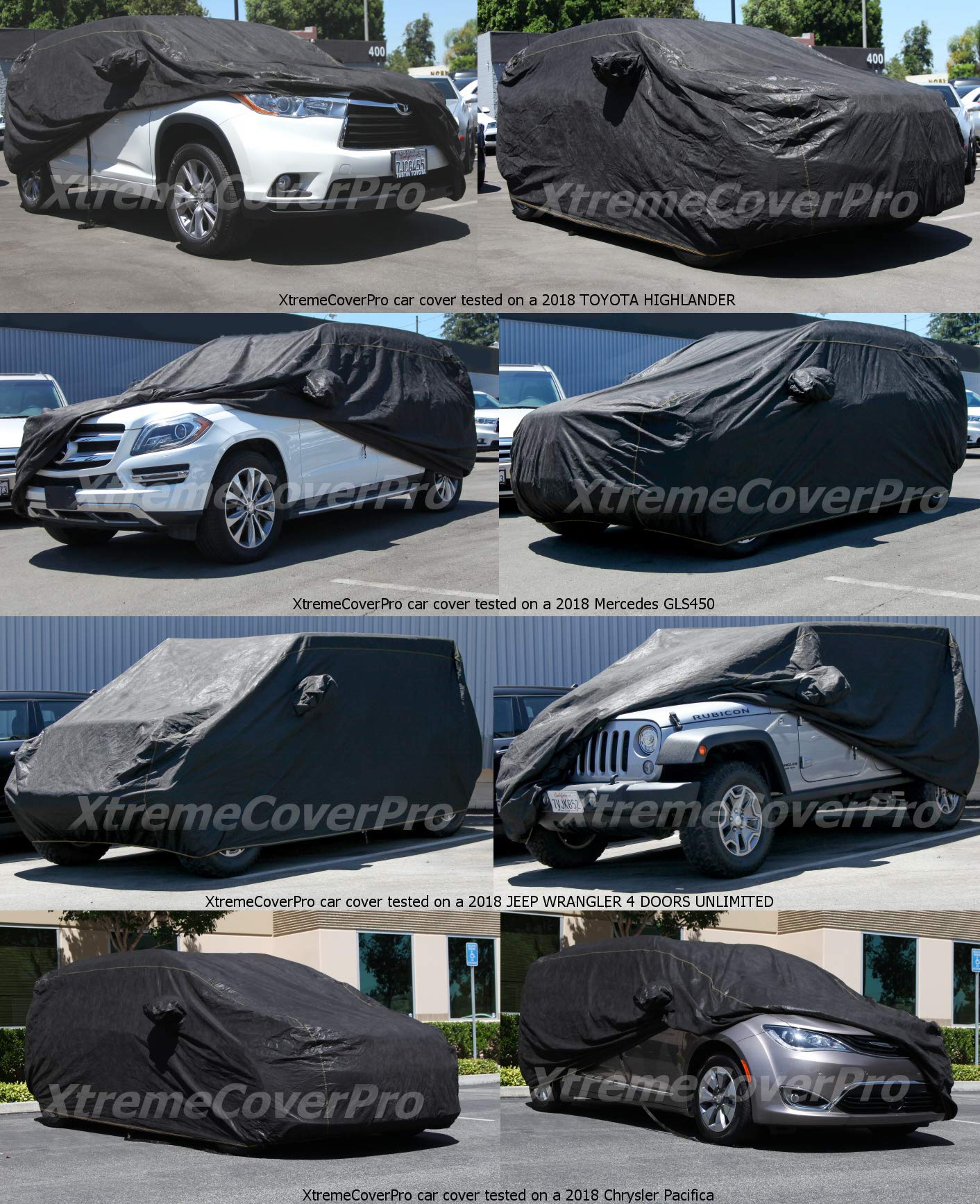 Premium Car Cover for Mitsubishi Eclipse Cross 2020-2025 | XTREMECOVERPRO Gold Series Waterproof UV Protection | All-Weather Protection for Outdoor Parking & Storage