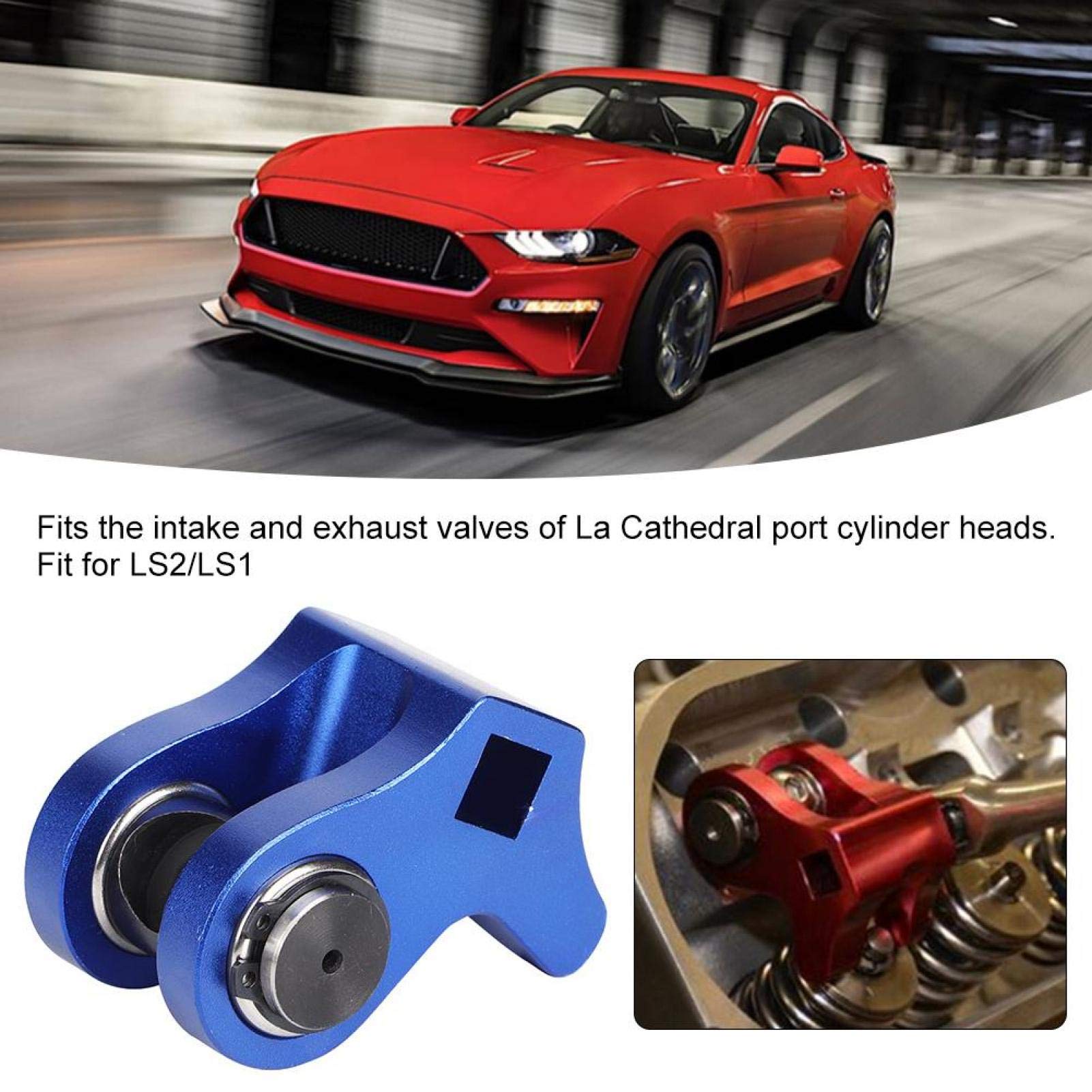 LS1 LS2 Valve Spring Compressor Tool - Professional Car Engine Valve Spring Installation & Removal Kit (Blue) - Perfect for DIY Auto Repair, Performance Upgrades & Engine Maintenance