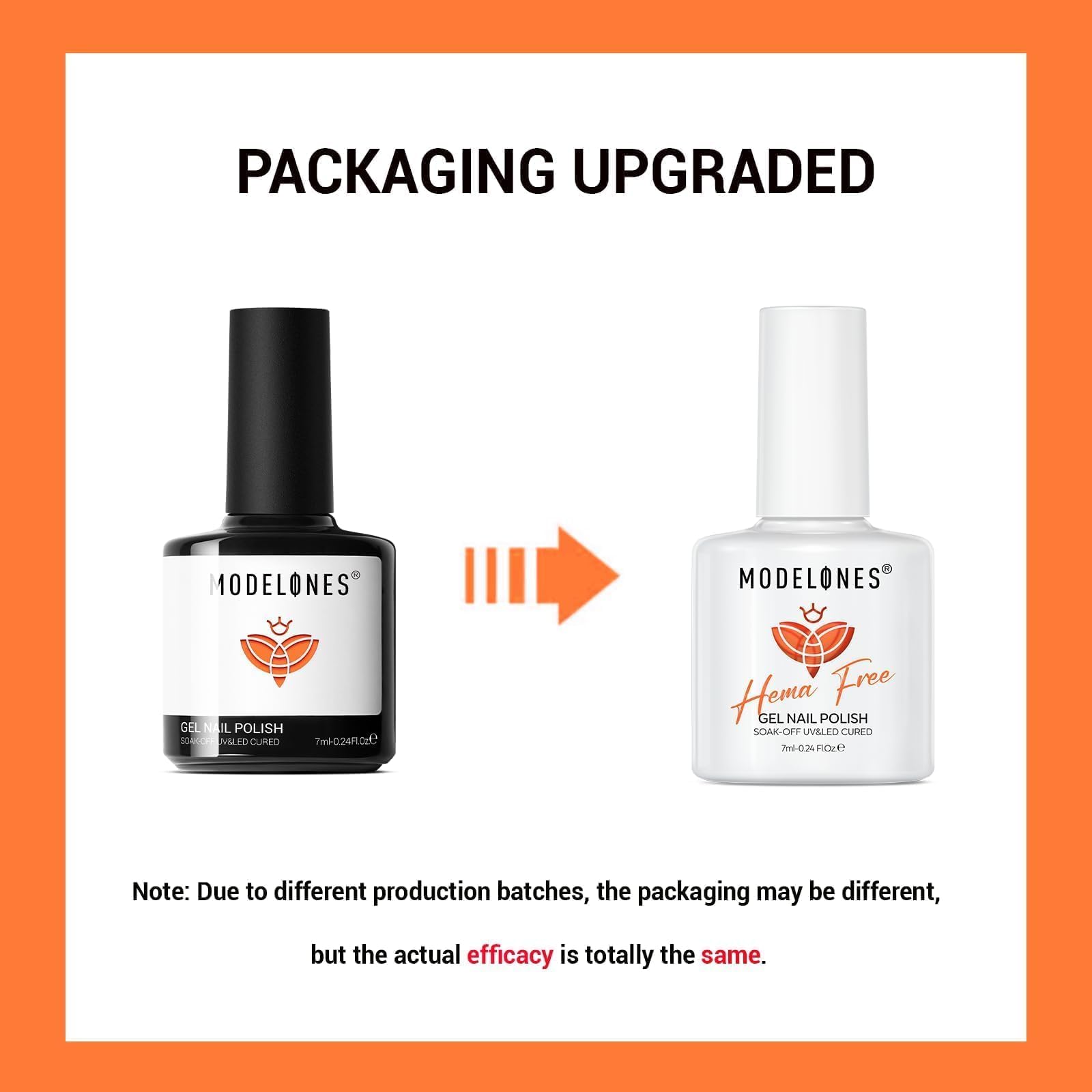 Modelones HEMA-Free Gel Nail Polish Set - 6 Nude Colors (Neutral Brown, Pink Glitter & Shimmer) | Soak Off UV/LED Gel Polish Starter Kit for DIY Manicure | Perfect for All Seasons, Home Salon & Gift Giving