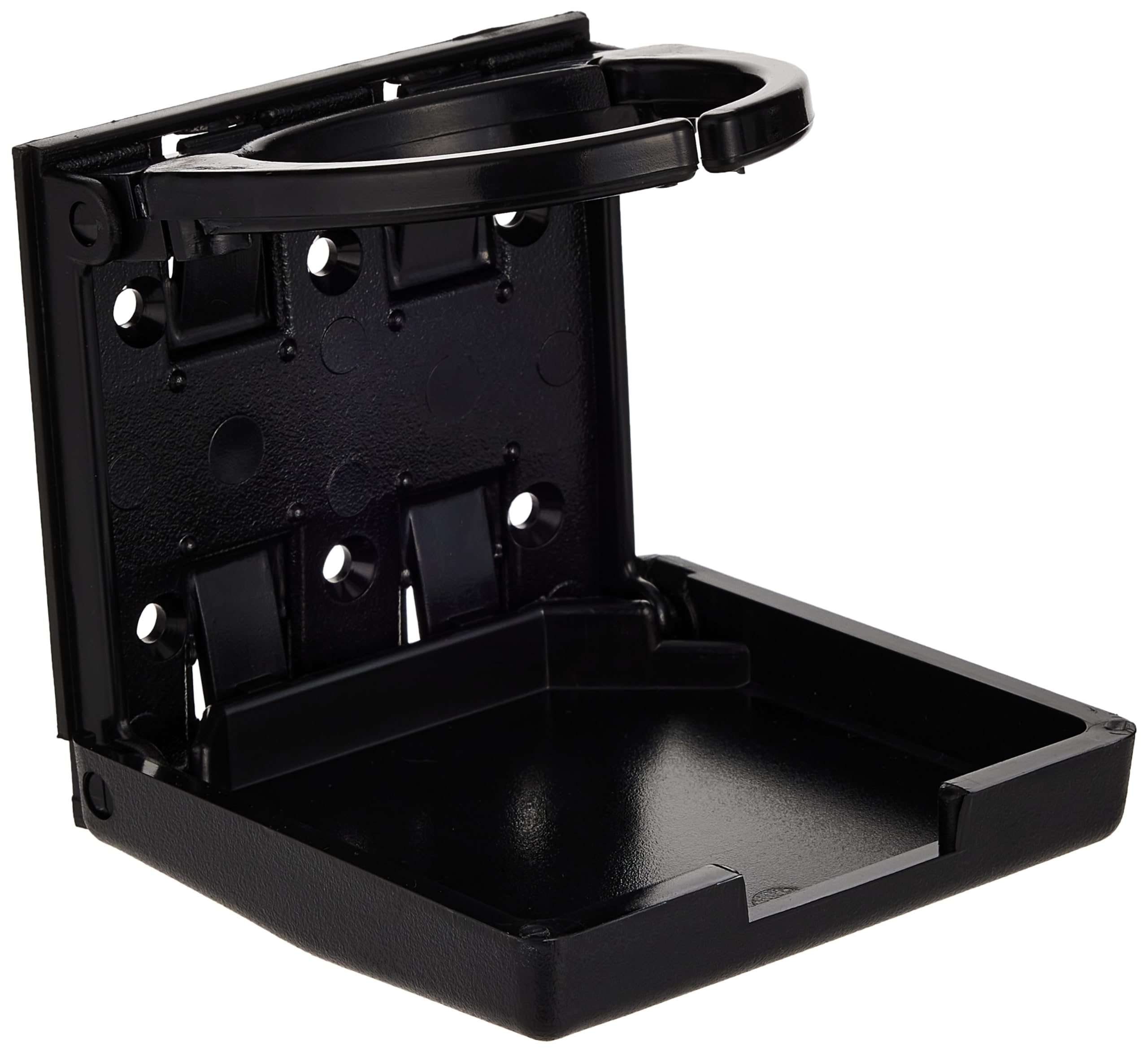 JR Products 45619 Black Adjustable Cup Holder - Universal Fit for Cars, Trucks & SUVs - Perfect for Travel, Commuting & Road Trips