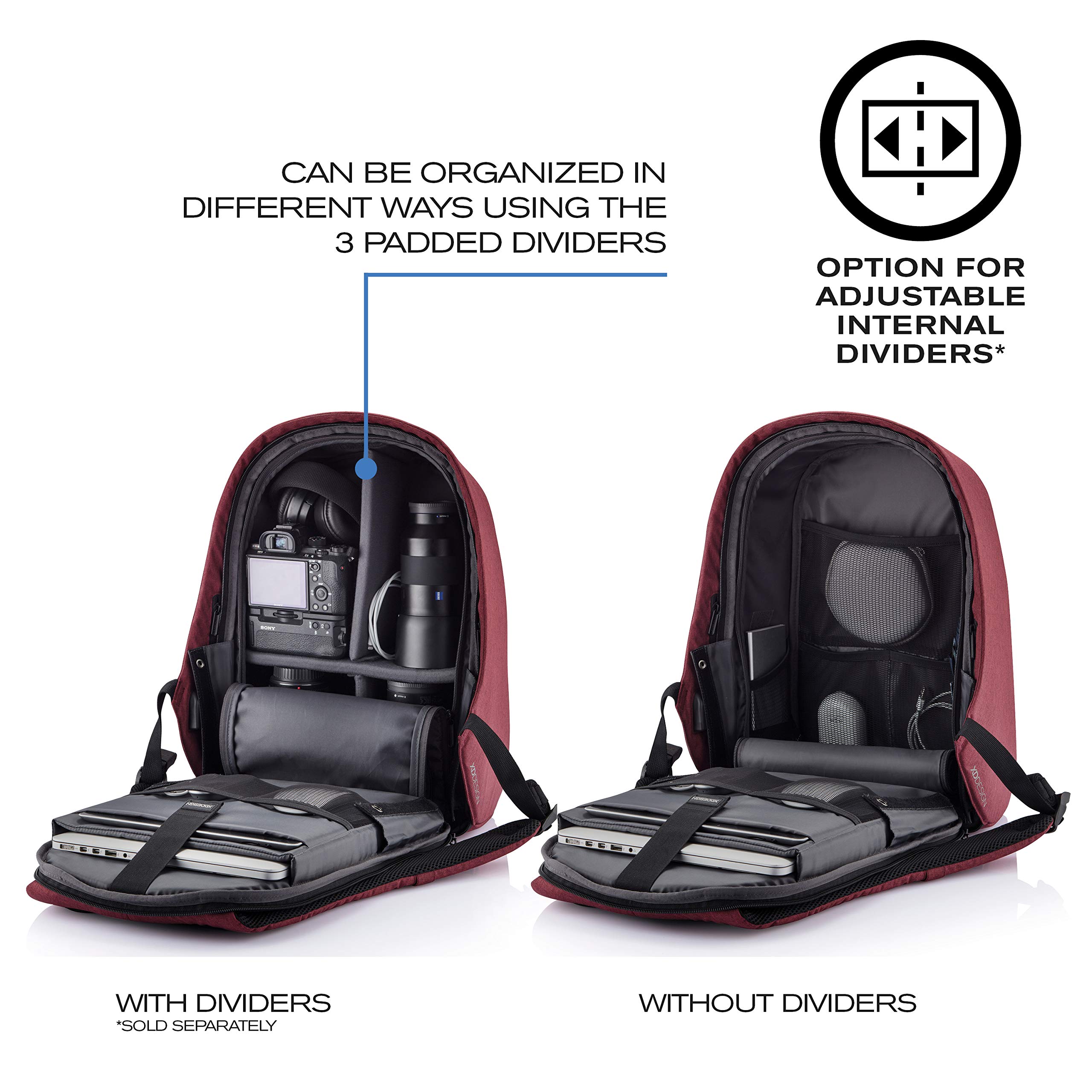 XDDesign Bobby Hero 16L Anti-Theft Laptop Backpack with Padded 15.6