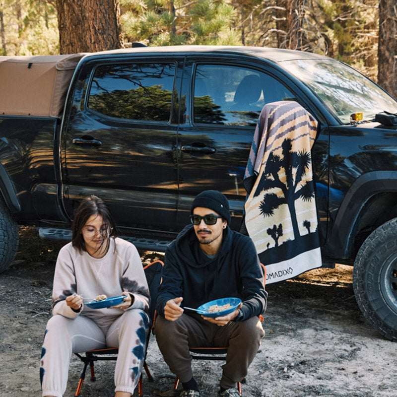 Original Towel Featuring Joshua Tree National Park Design - Perfect for Camping, Hiking & Outdoor Adventures