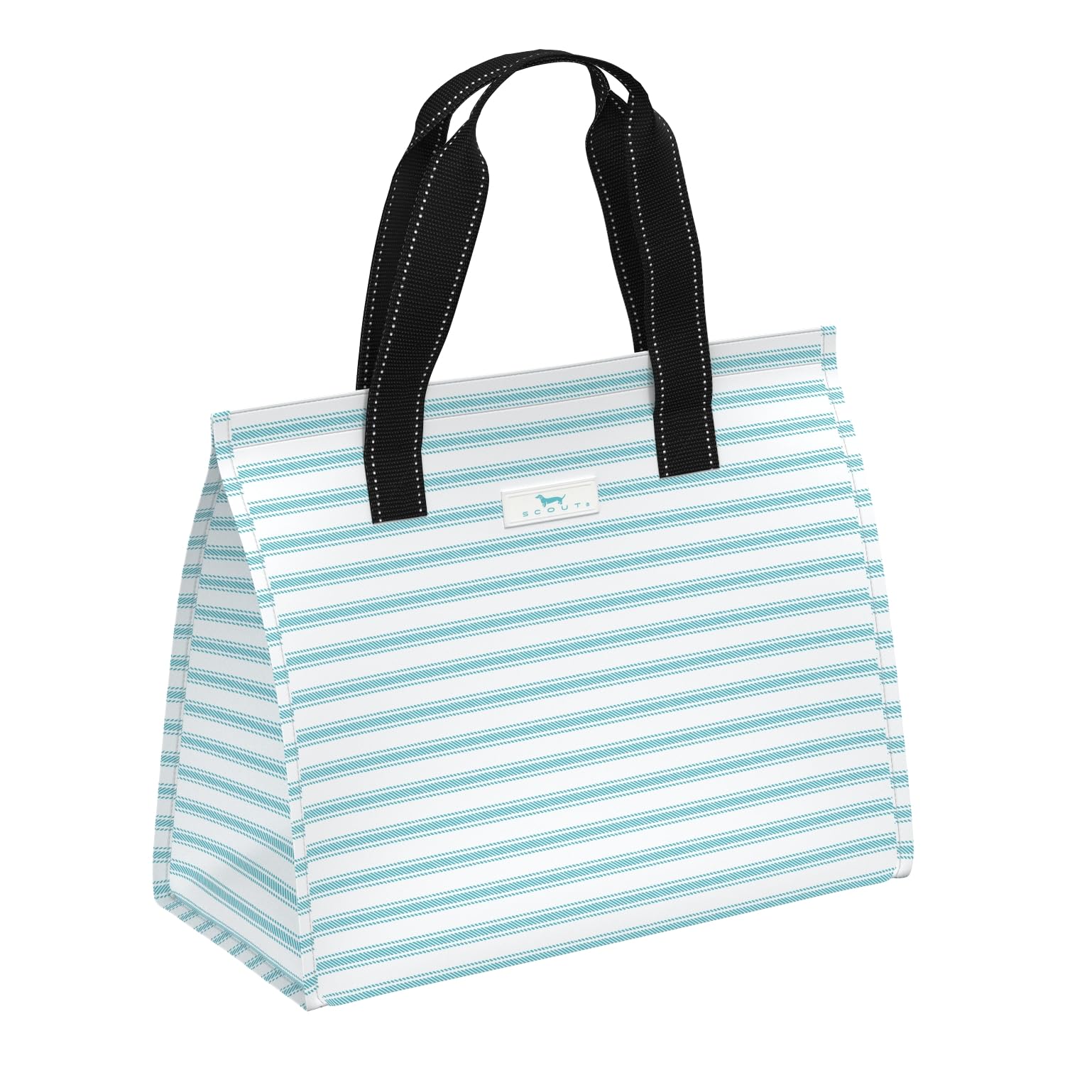 Scout Nice Ice Baby Soft Cooler with 3 Exterior Pockets & Changing Mat Space - Pitter Splatter - Freshly Minted | Perfect for Diaper Bags, Beach Trips & Family Outings