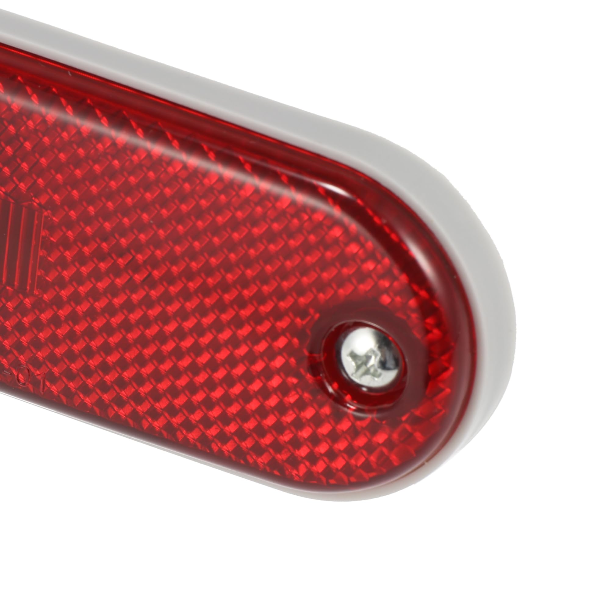 X AUTOHAUX Red Side Marker Reflector Lamp - Replacement for Toyota RAV4 1996-2004 Left Rear Bumper (Part #81760-42010) | Durable Exterior Lighting for Improved Night Visibility & Safety