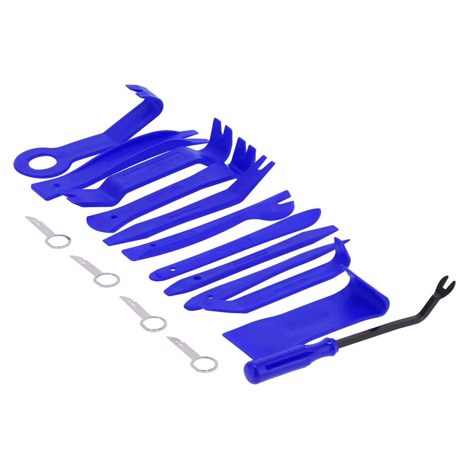 Car Door Panel Removal Tool Kit - High Toughness Auto Trim Pry Tool for Audio CD & Central Control Dash, Instrument & Inner Panel (Blue) | Perfect for DIY Car Repairs & Interior Upgrades