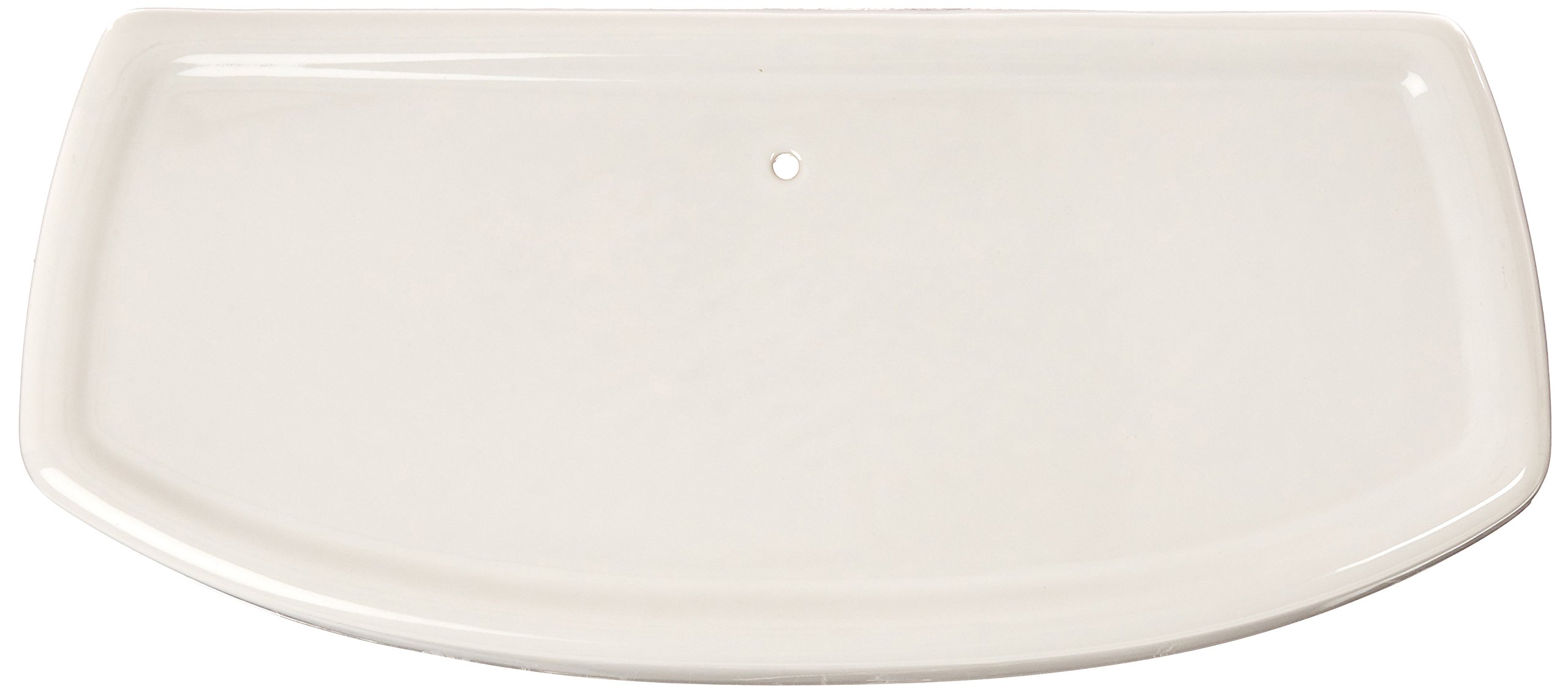 American Standard 735133-401.020 White Toilet Tank Cover with Locking Device - Secure & Stylish Bathroom Accessory for Home & Commercial Use