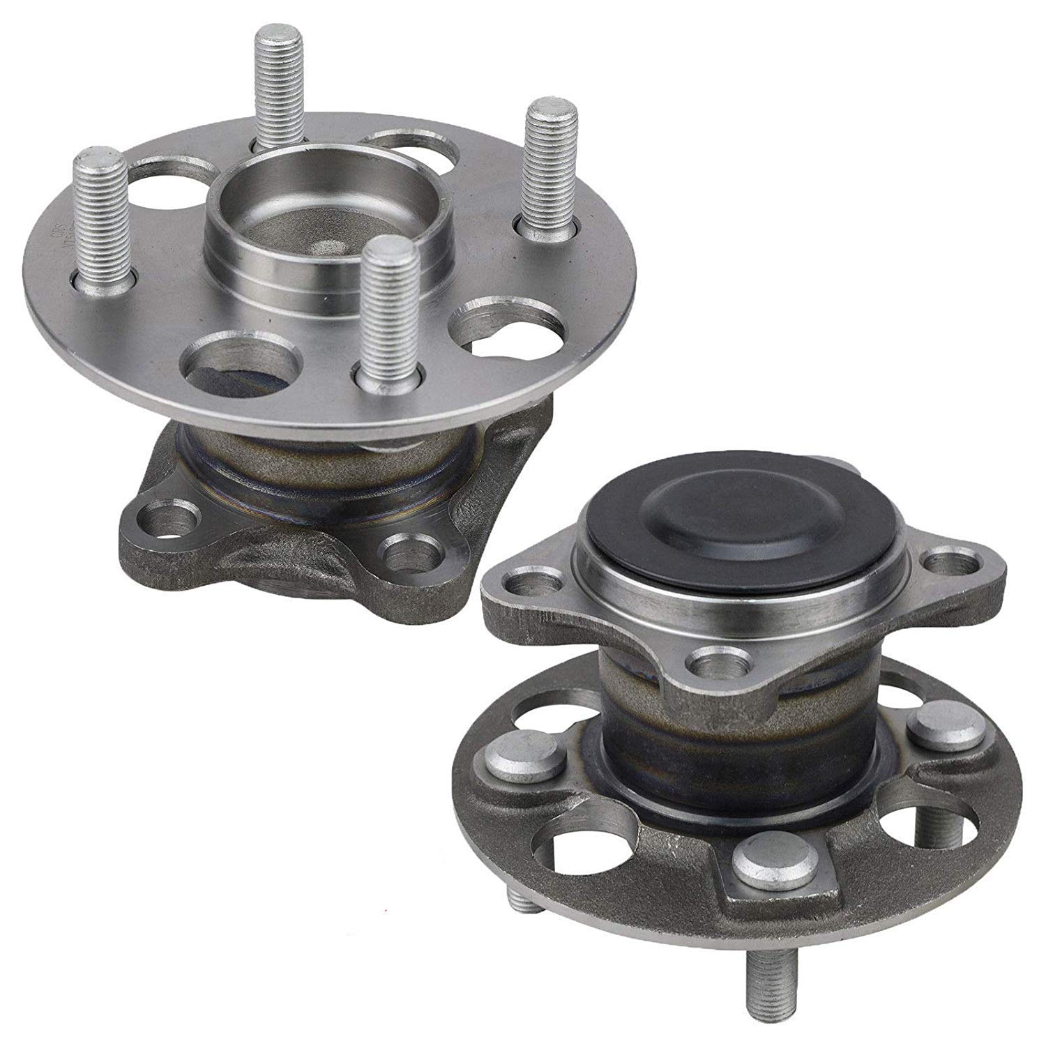 Pair of 2 Rear Wheel Hub and Bearing Assemblies for 2006-2007 Toyota Yaris - Perfect for Smooth Ride & DIY Car Repairs