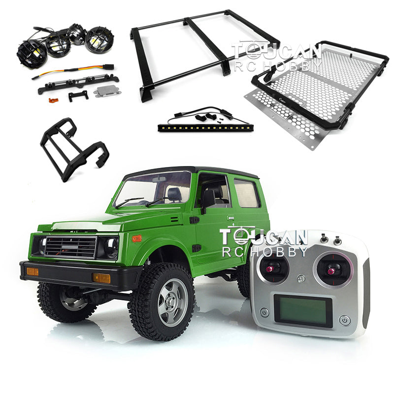 1/6 Scale Capo Crawler RC Off-Road Vehicle - I6S Motor, ESC, Roof Light, Steering - Ready-to-Run for Rock Crawling & Trail Adventures