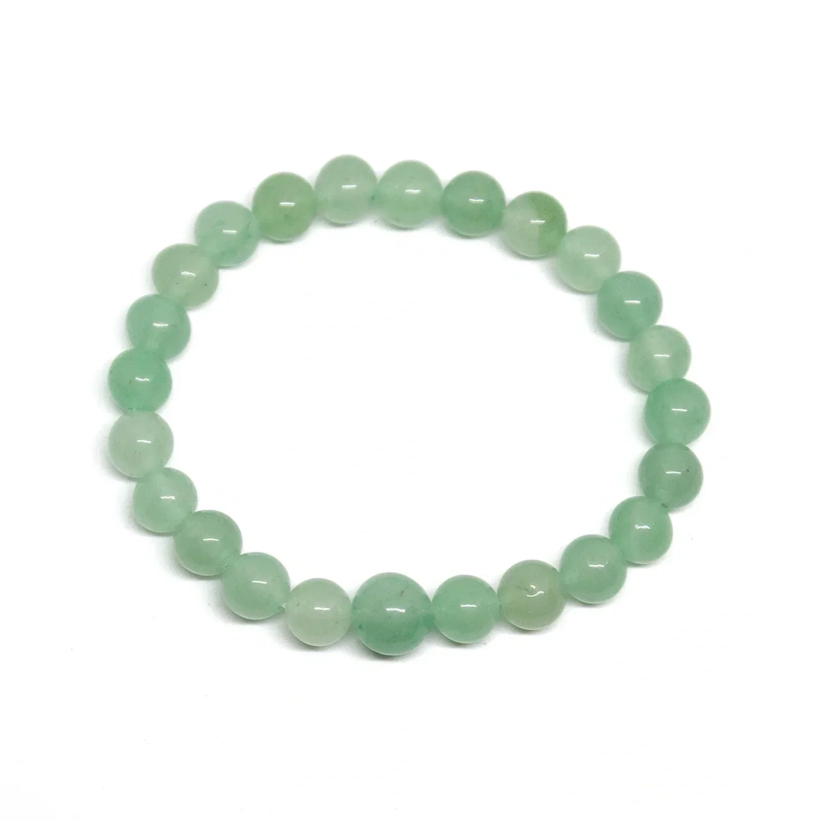 Green Aventurine Beaded Bracelet - 4mm Wrist Mala for Kids & Small Wrists | Meditation, Yoga, Spiritual Healing & Positive Energy Jewelry