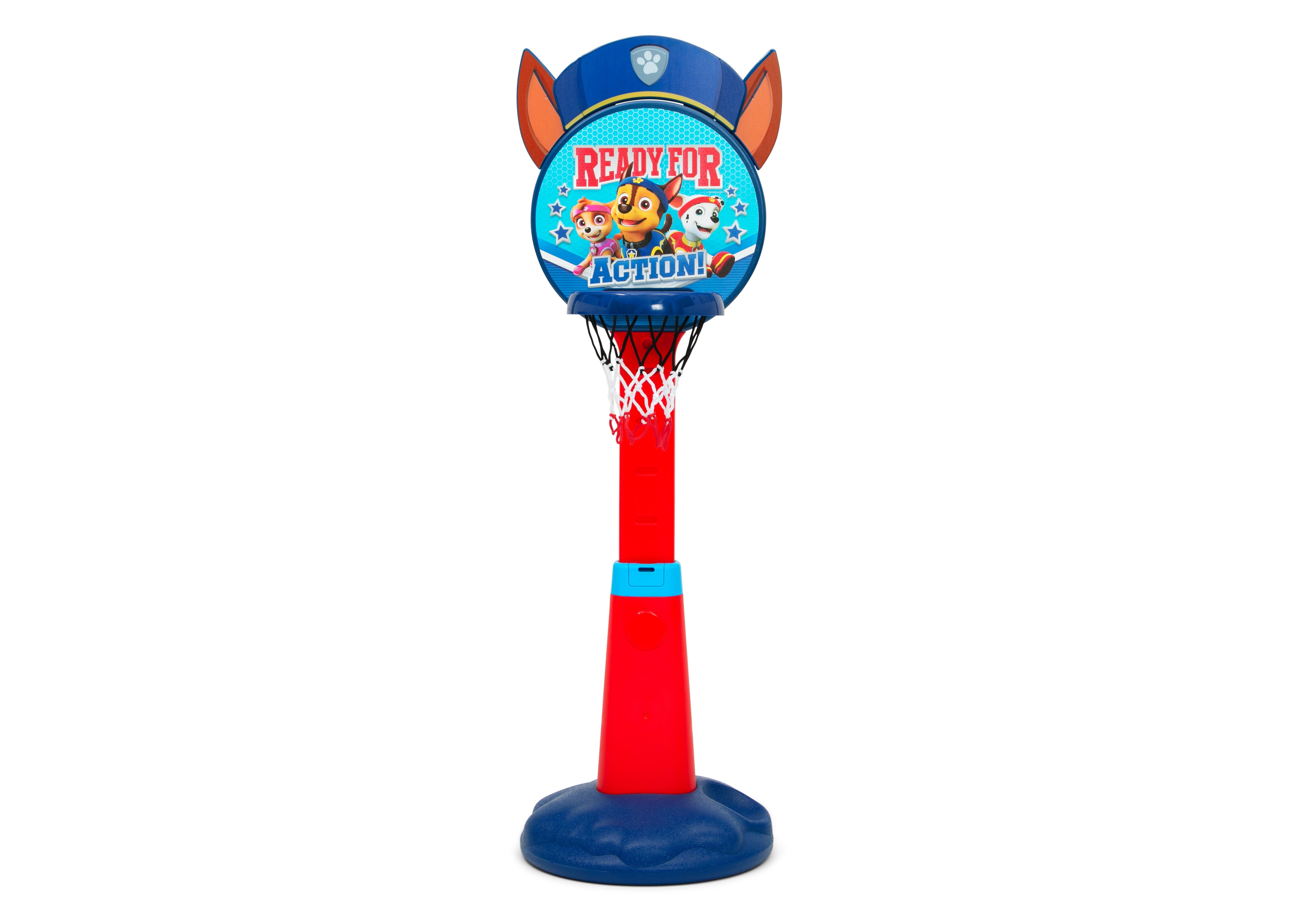 PAW Patrol Kids Basketball Set - Durable Plastic Hoop & Ball for Indoor & Outdoor Play - Perfect for Backyard, Playroom & Birthday Parties