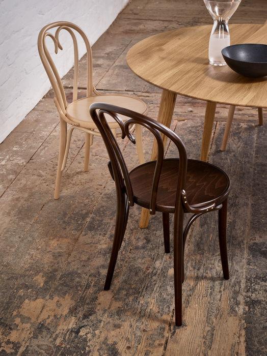 Malmo Dining Table by Ton – Modern Scandinavian Dining Table for Home & Restaurant – Perfect for Family Dinners & Entertaining Guests