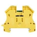 2 Position Screw Terminal Block DIN Rail Mount - 5 Pack for Industrial Electrical Wiring and Control Panel Applications