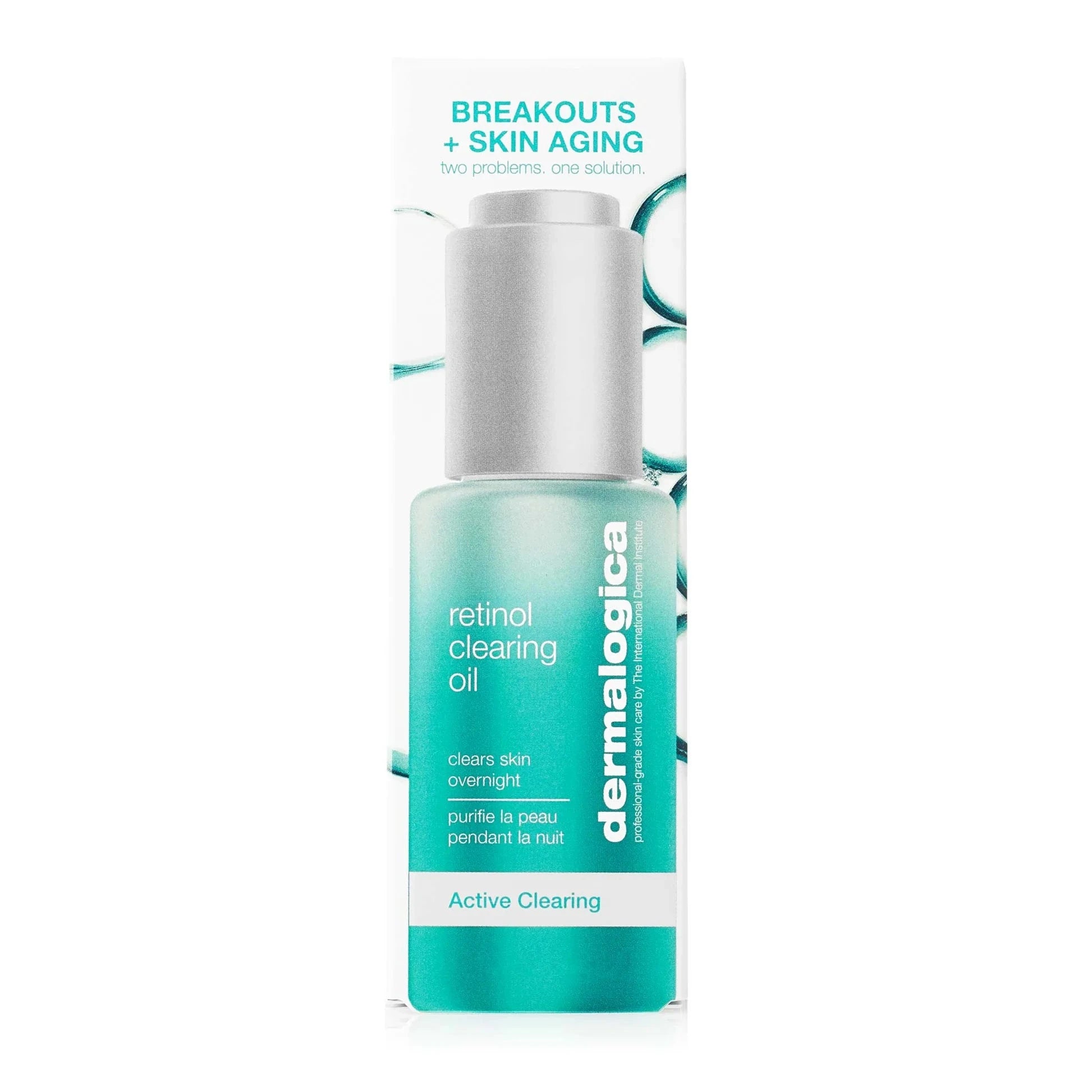Best Retinol Clearing Oil for Acne-Prone Skin - Anti-Aging Facial Treatment for Clear Complexion | Perfect for Nighttime Skincare Routine & Blemish Control