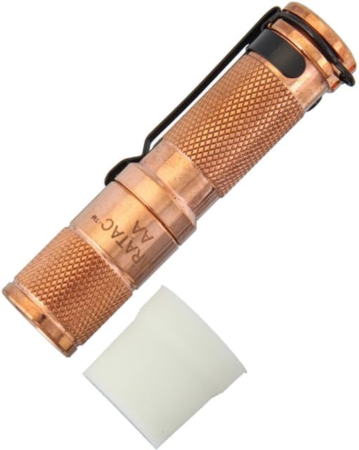 Premium AA Copper Flashlight - High Lumens, Durable & Waterproof for Camping, Hiking, Emergency & Outdoor Adventures