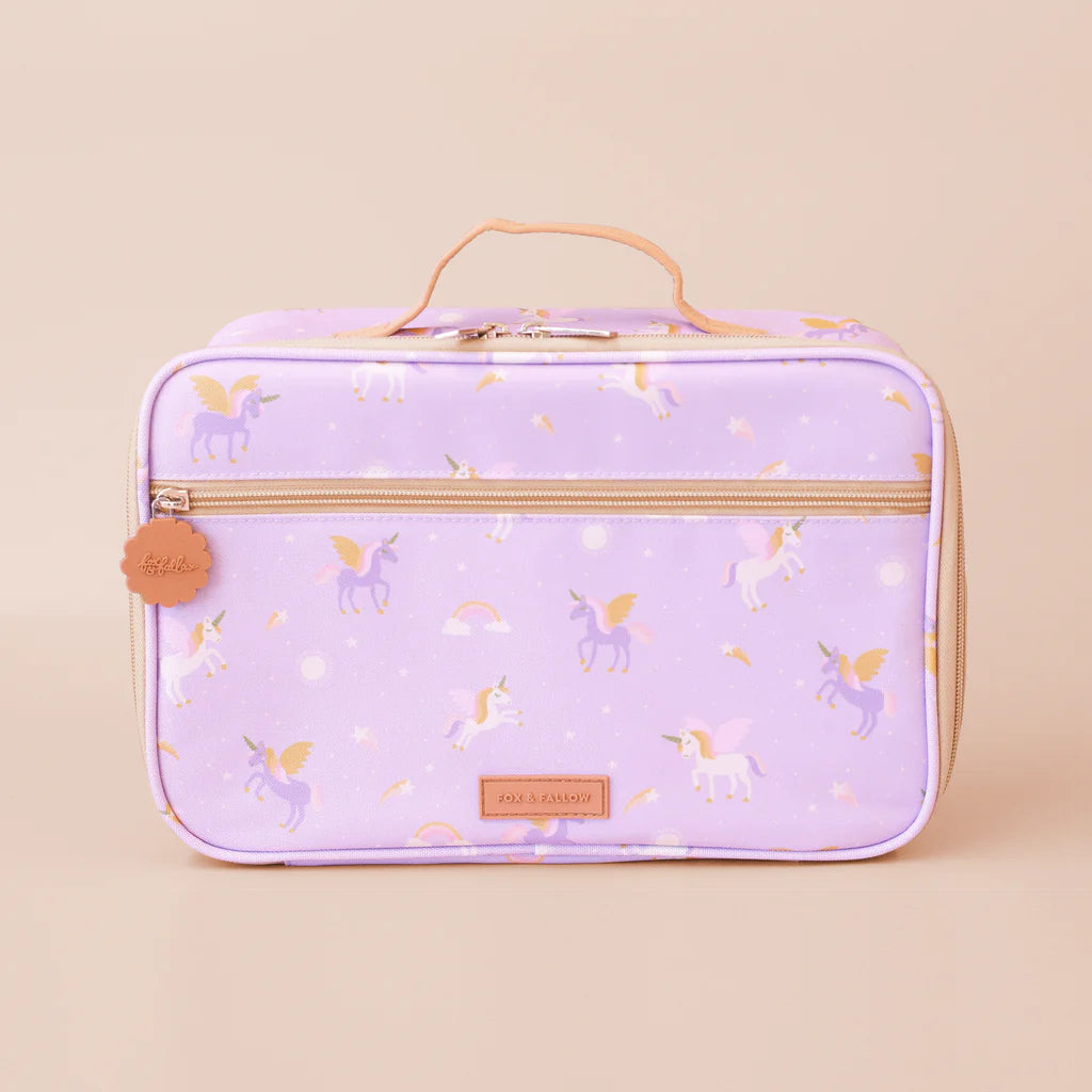 Premium Unicorn Insulated Lunch Bag for Kids - Leakproof & Reusable Thermal Food Container - Perfect for School, Work, Picnics & Outdoor Activities