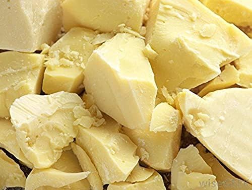 100% Pure Raw Cocoa Butter - 2 Ounces | Organic Unrefined Skin Care & Cooking Ingredient | DIY Lotion, Soap, Chocolate Making