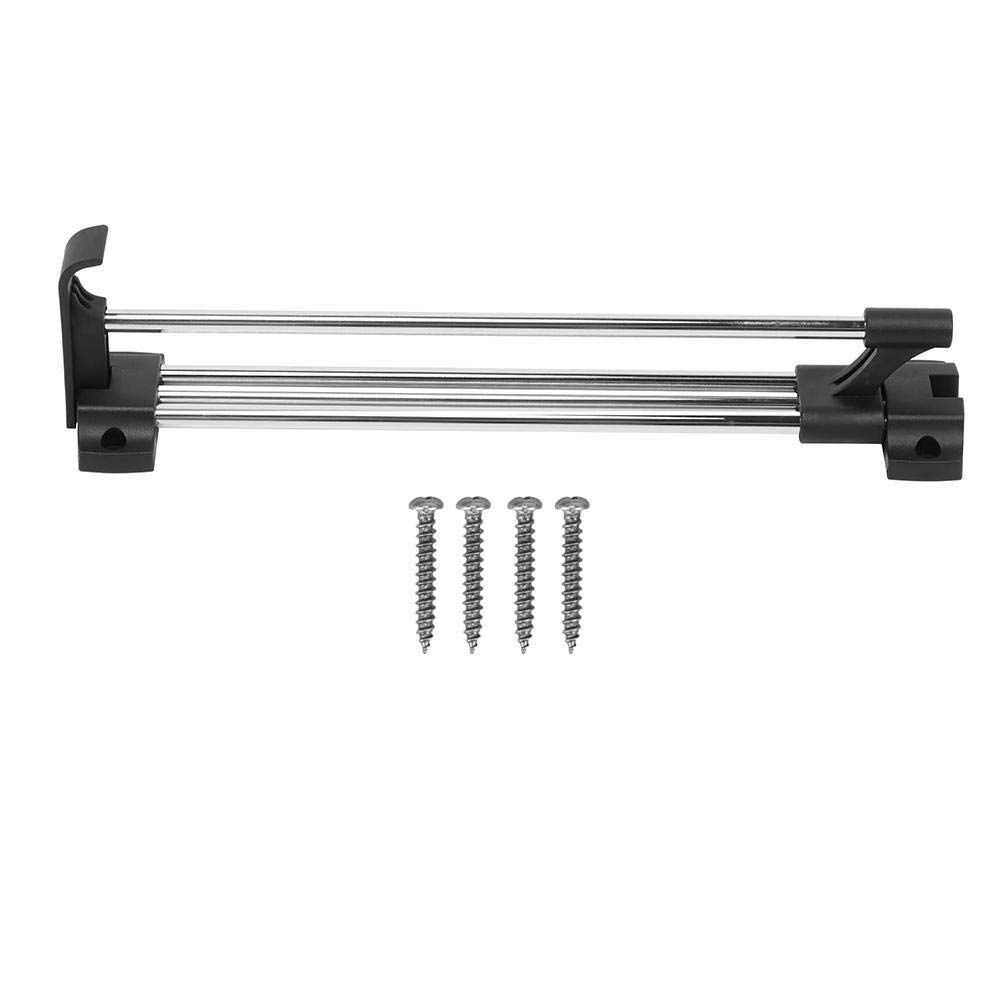 Stainless Steel Extendable Closet Rod - Adjustable Pull Out Wardrobe Rail Tube for Sliding Wardrobe & Clothing Organization | Perfect for Bedroom Closets, Walk-in Wardrobes & Space-Saving Storage Solutions