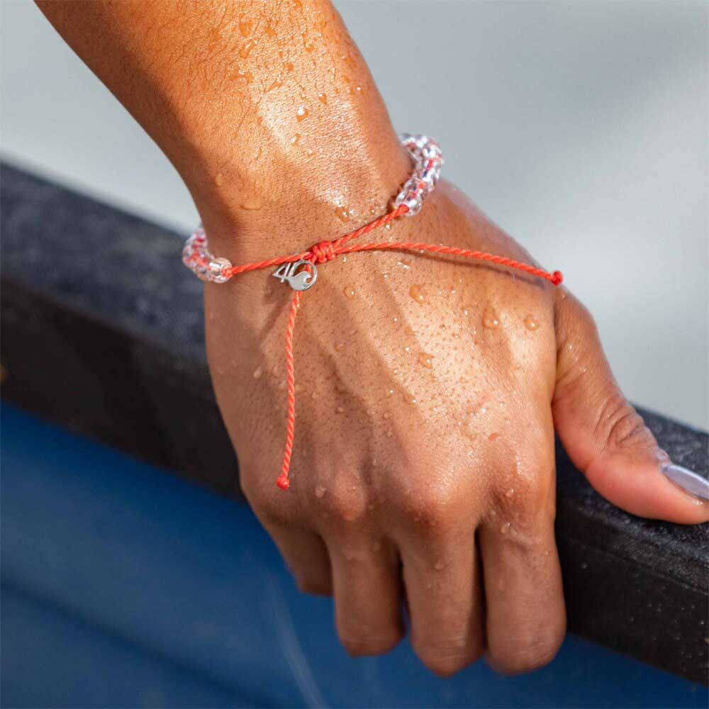 4Ocean Coral Reef Beaded Bracelet - Eco-Friendly Ocean Conservation Jewelry for Women & Men | Perfect for Beach Lovers, Environmental Activists & Everyday Wear
