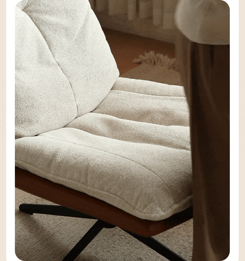 Modern Fabric Swivel Chair - Ergonomic Office Chair with 360-Degree Rotation for Home, Office, and Conference Room Use