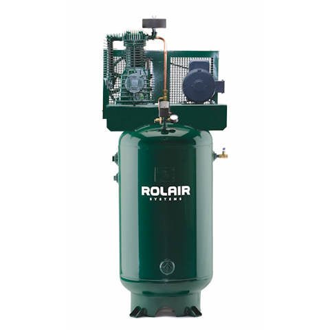5 HP Two Stage Industrial Air Compressor - Heavy Duty & High Efficiency for Auto Shops, Construction & Manufacturing | 5 Horsepower Air Compressor for Professional Use