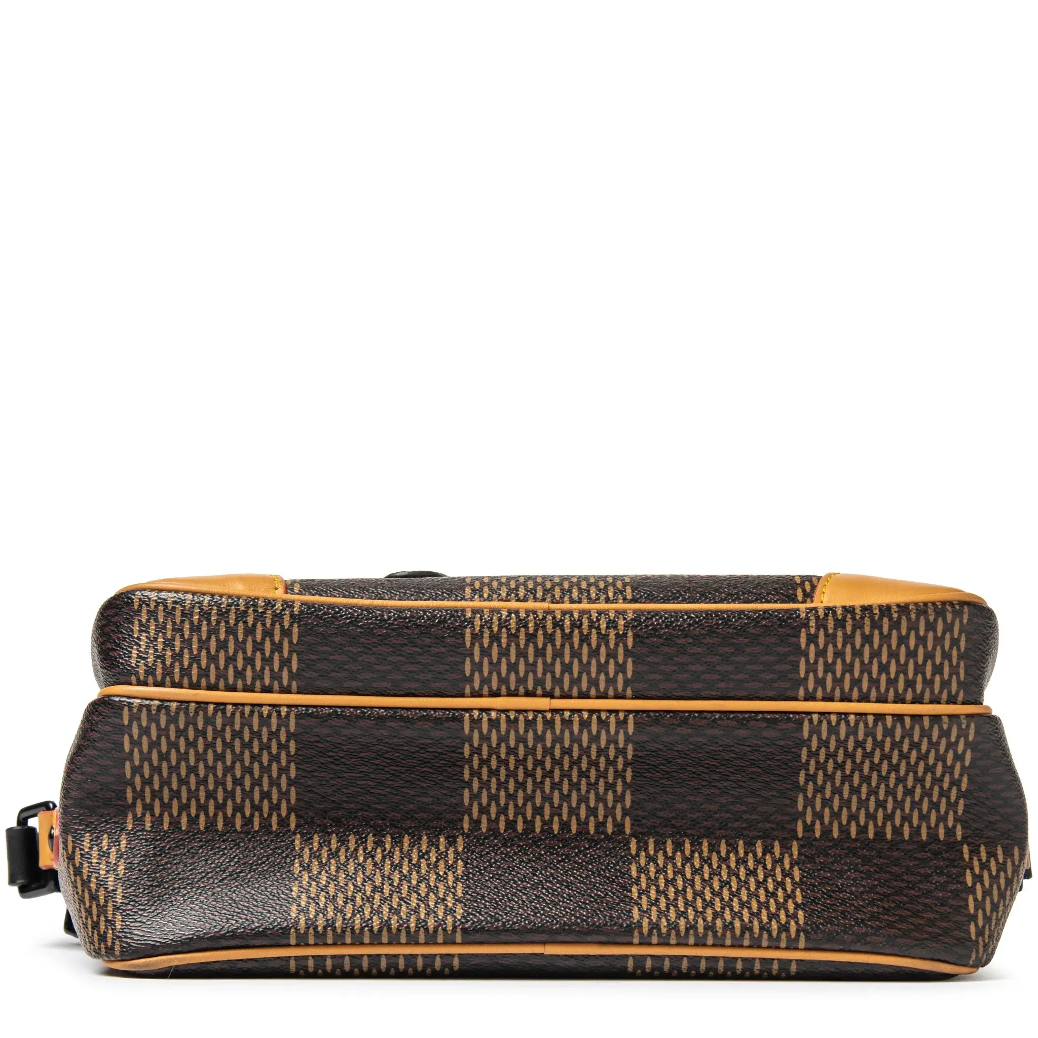 Authentic Pre-Owned Louis Vuitton x Nigo Damier Ebene Giant Brown Nil Messenger Bag - Luxury Crossbody for Men, Perfect for Travel & Daily Use