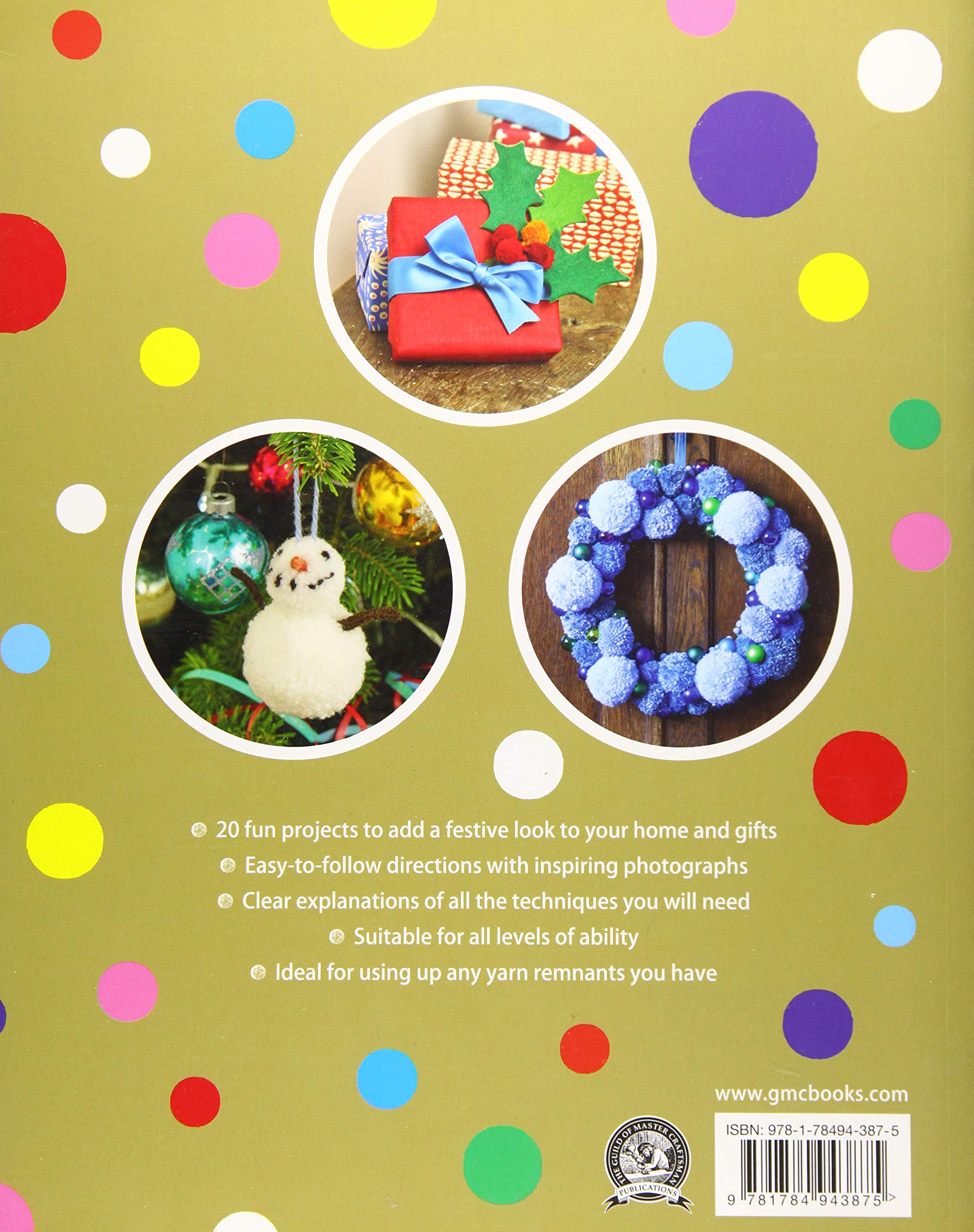 20 Festive Pompom Christmas Crafts - DIY Holiday Decorations & Gifts for Home, Party & Tree Decor