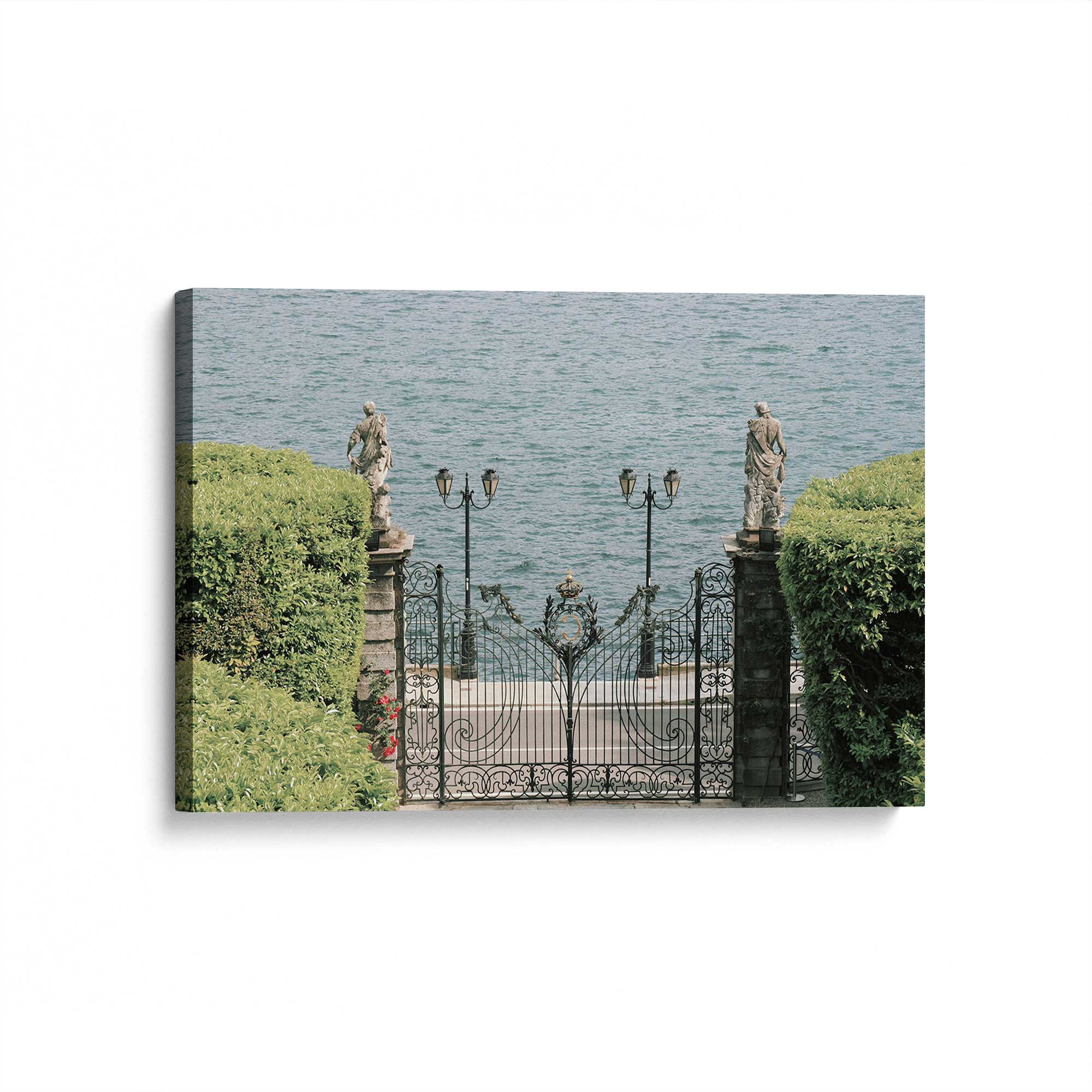 Gates of Tranquility Canvas Wall Art Print - Nature Landscape Painting for Living Room, Bedroom & Office Decor