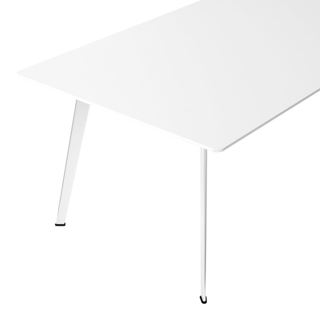 Modern Rectangular JW Dining Table - Solid Wood Kitchen Table for 6-8 People - Perfect for Family Dinners & Entertaining Guests