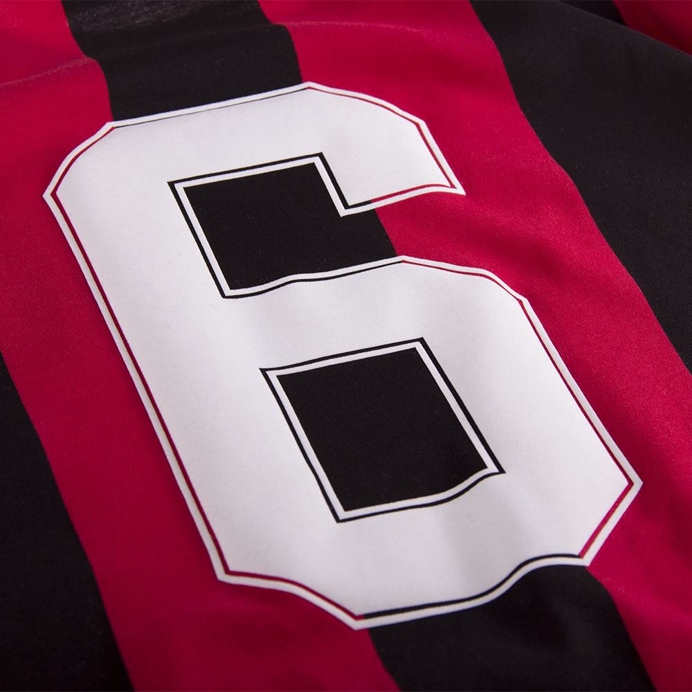 COPA Football Milan Capitano T-Shirt - Official AC Milan Captain Jersey for Men - Perfect for Soccer Matches & Fan Support