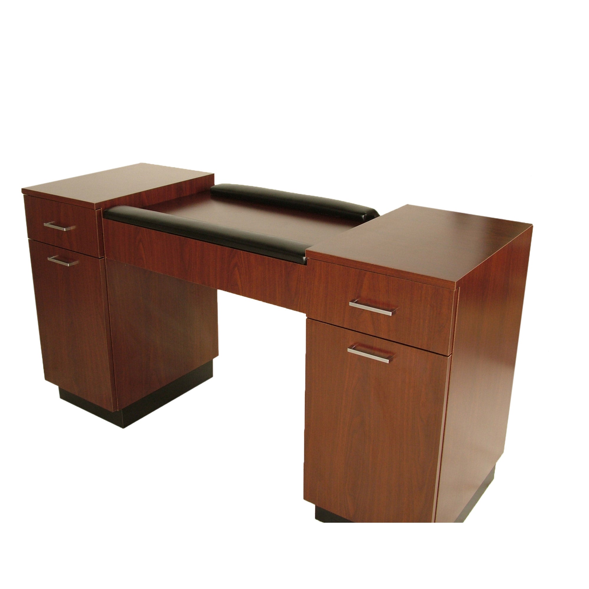 Ergonomic Manicure Table for Professional Nail Salons - Adjustable Height Nail Technician Table with Built-in Storage & Comfortable Design for Home & Spa Use