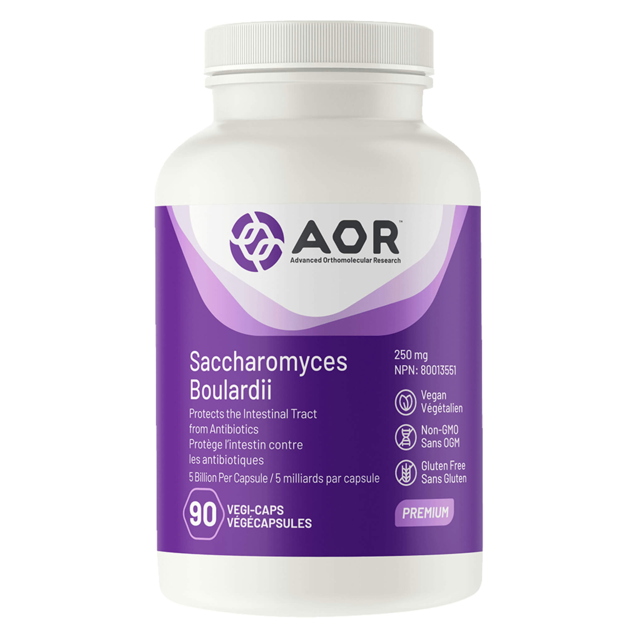 Best Saccharomyces Boulardii Probiotic Supplement for Gut Health - Supports Digestion & Immune System - Vegan & Non-GMO - Ideal for Travel, Antibiotic Recovery & Daily Wellness