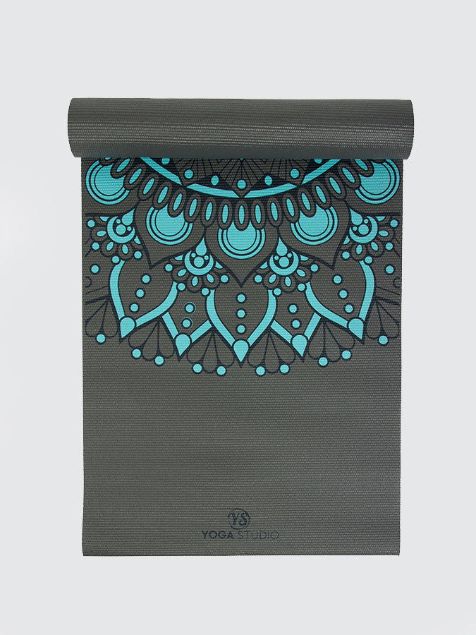 Premium 6mm Non-Slip Yoga Mat for Hot Yoga & Home Workouts - Eco-Friendly TPE Material for Enhanced Grip & Comfort