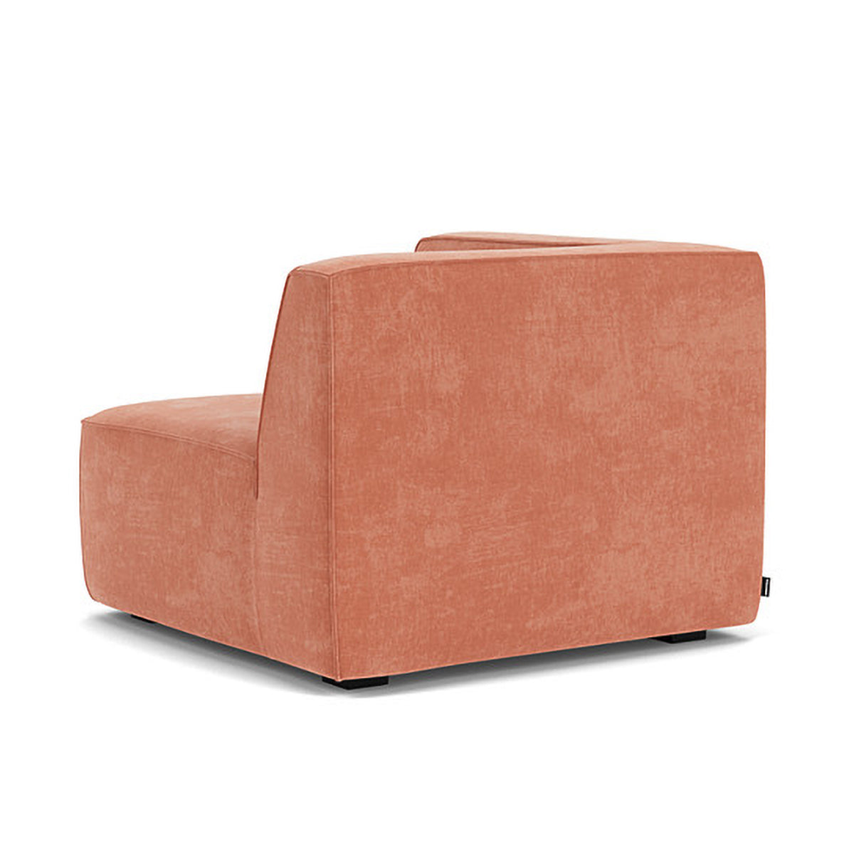 1-Seater Right Corner Modular Sofa in Durable Dane Fabric - Perfect for Small Apartments, Living Rooms & Cozy Spaces
