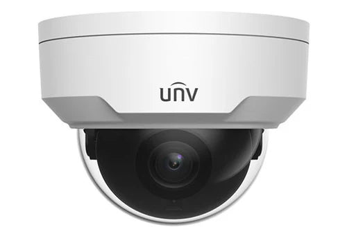 Uniview IPC322SB DF40K 4.0mm 2MP HD LightHunter IR Fixed Dome Security Camera - Indoor/Outdoor Surveillance for Home & Business Protection